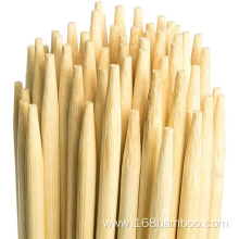 Safely Semi-pointed Bamboo Barbecue Sticks with Laser Logo